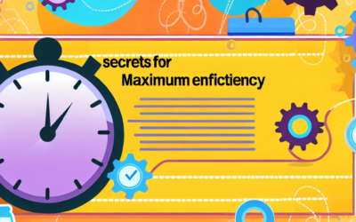 Gestisci il Tempo – Segreti per la massima efficienza!